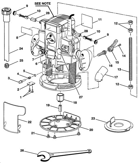 Craftsman Router Wiring Diagram